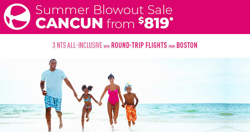 Boston to Cancun Deals