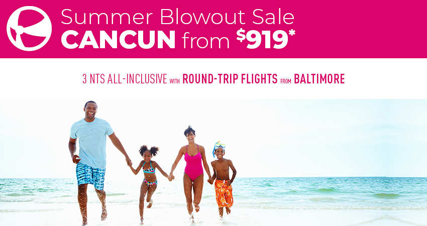 Baltimore to Cancun Deals