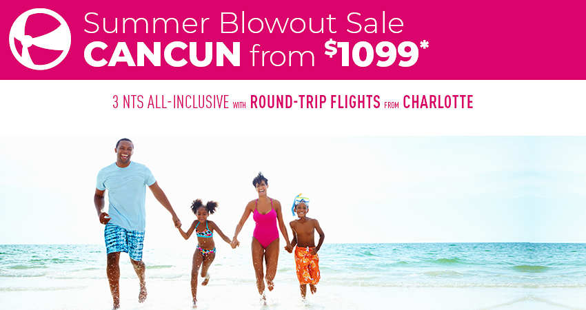 Charlotte to Cancun Deals