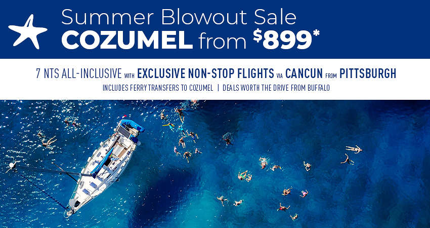 Buffalo to Cozumel Deals