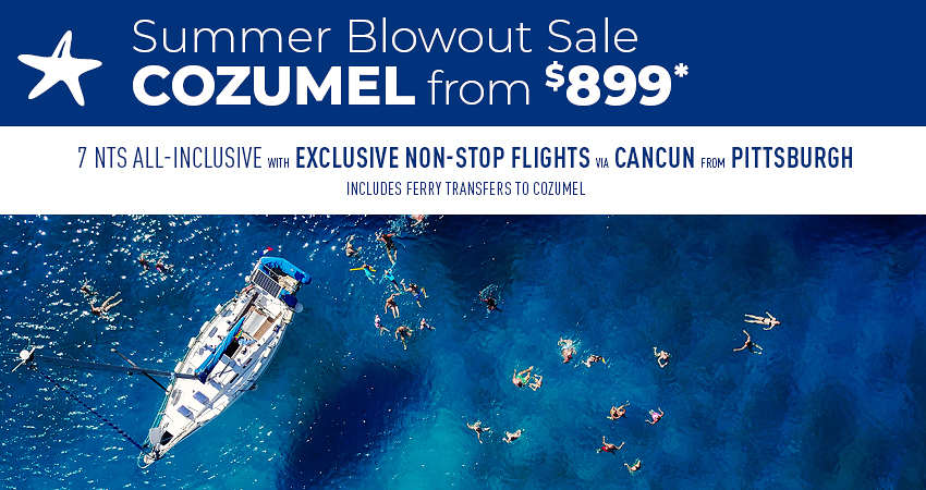 Pittsburgh to Cozumel Deals