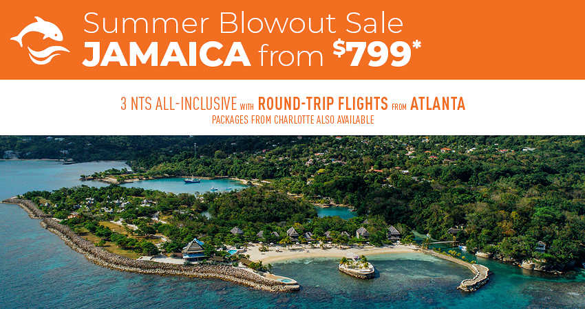 Atlanta or Charlotte to Jamaica Deals