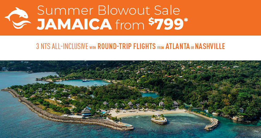 Atlanta or Nashville to Jamaica Deals