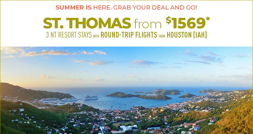 Houston Caribbean Vacation Deals
