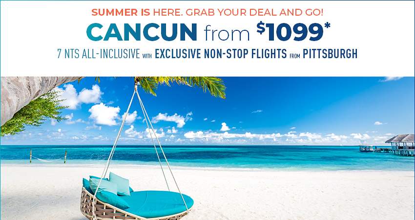 Pittsburgh to Cancun Deals