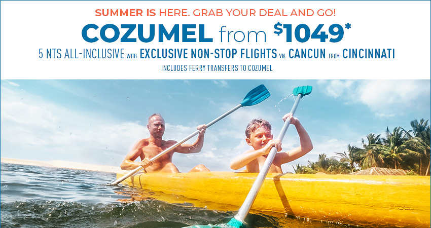 Cincinnati to Cozumel Deals