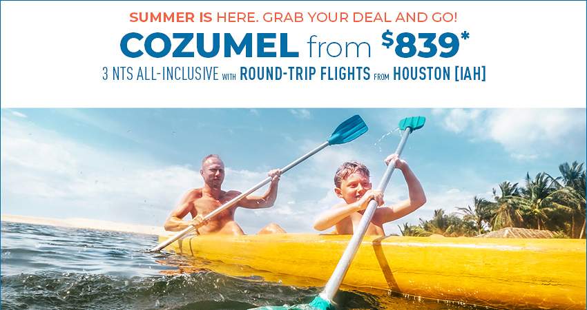 Houston to Cozumel Deals