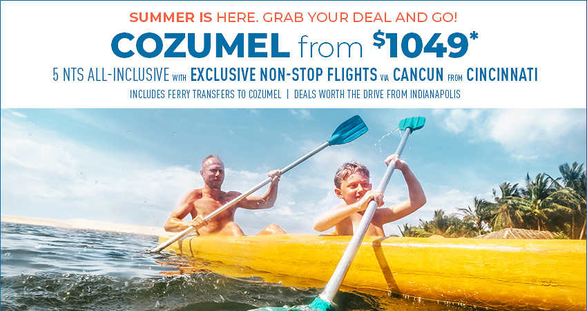 Indianapolis to Cozumel Deals