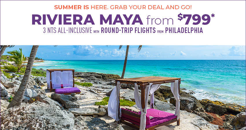 Philadelphia to Riviera Maya Deals