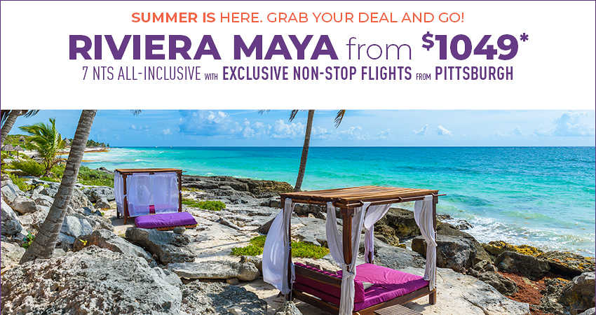 Pittsburgh to Riviera Maya Deals