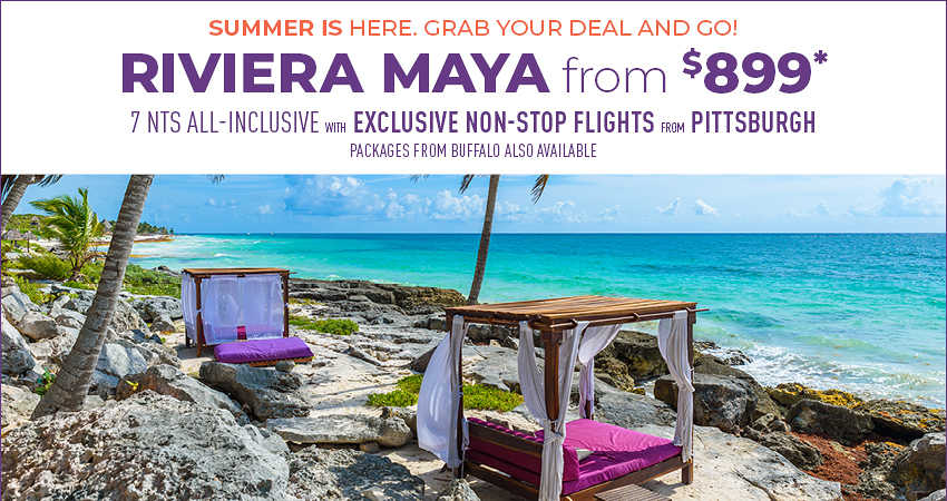 Buffalo to Riviera Maya Deals