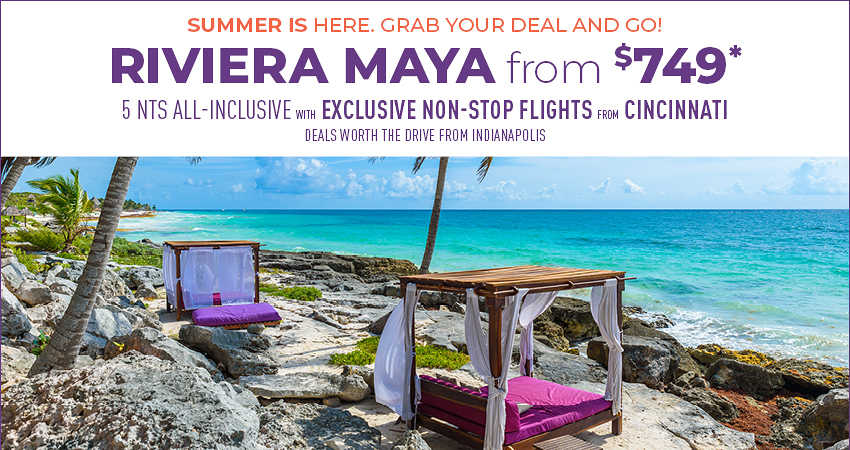 Indianapolis to Riviera Maya Deals