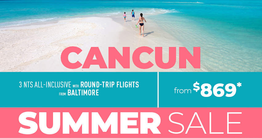 Baltimore to Cancun Deals