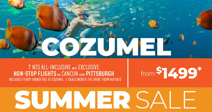 Buffalo to Cozumel Deals