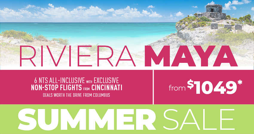 Columbus to Riviera Maya Deals
