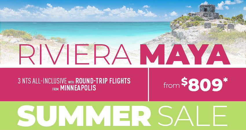 Minneapolis to Riviera Maya Deals