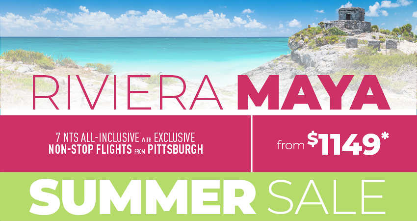 Pittsburgh to Riviera Maya Deals