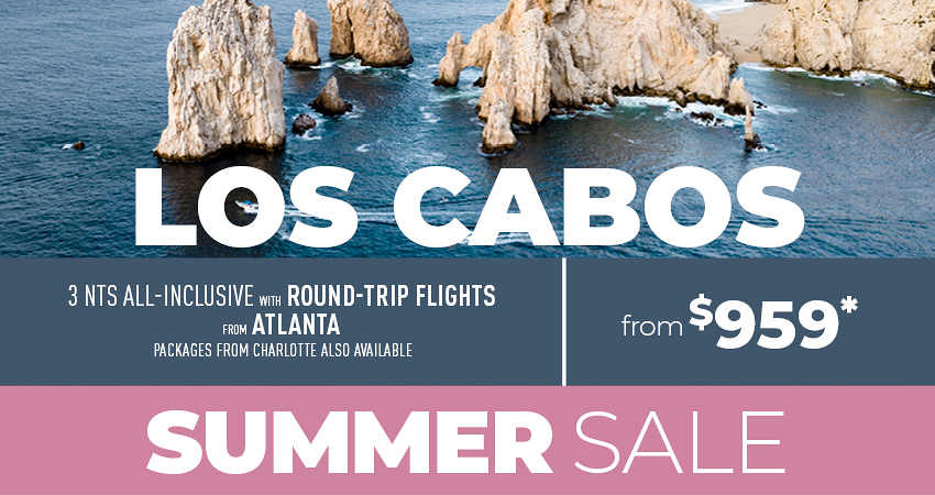 Atlanta or Charlotte to Los Cabos Deals
