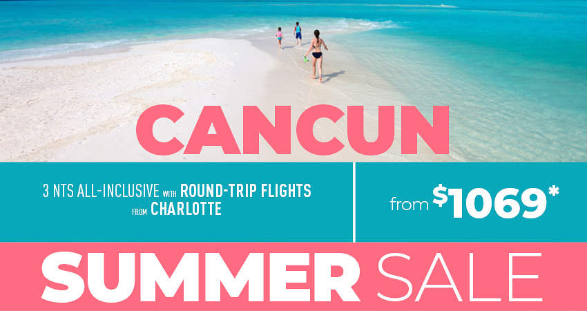 Charlotte to Cancun Deals