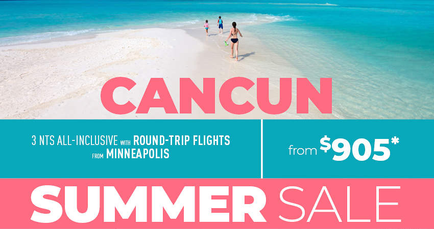 Minneapolis to Cancun Deals