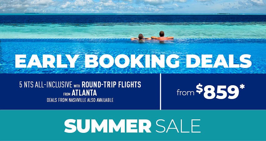 Atlanta or Nashville Early Booking Deals