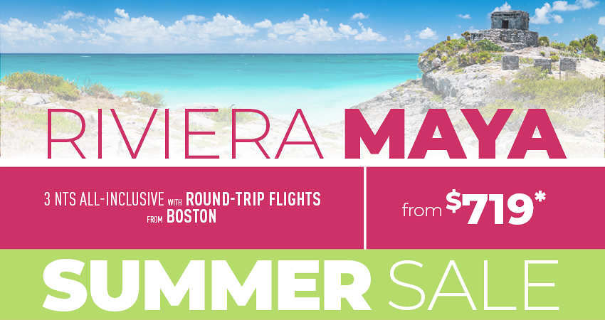 Boston to Riviera Maya Deals
