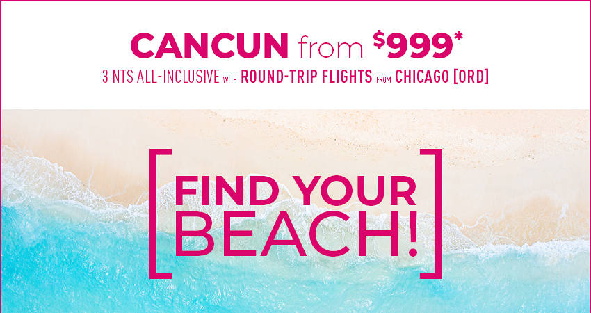 Chicago to Cancun Deals