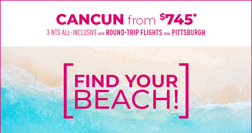 Pittsburgh to Cancun Deals