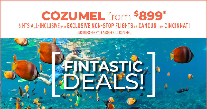 Cincinnati to Cozumel Deals