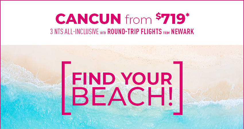 Newark to Cancun Deals