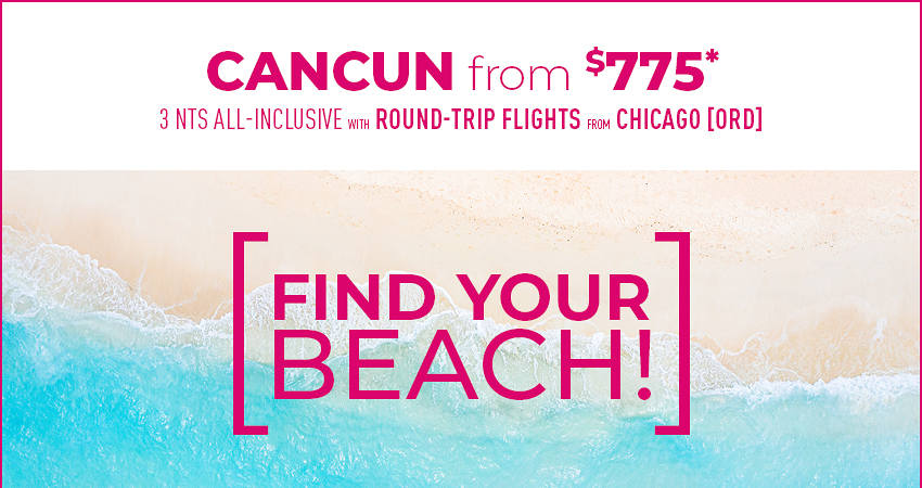 Chicago to Cancun Deals