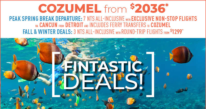 Detroit to Cozumel Deals
