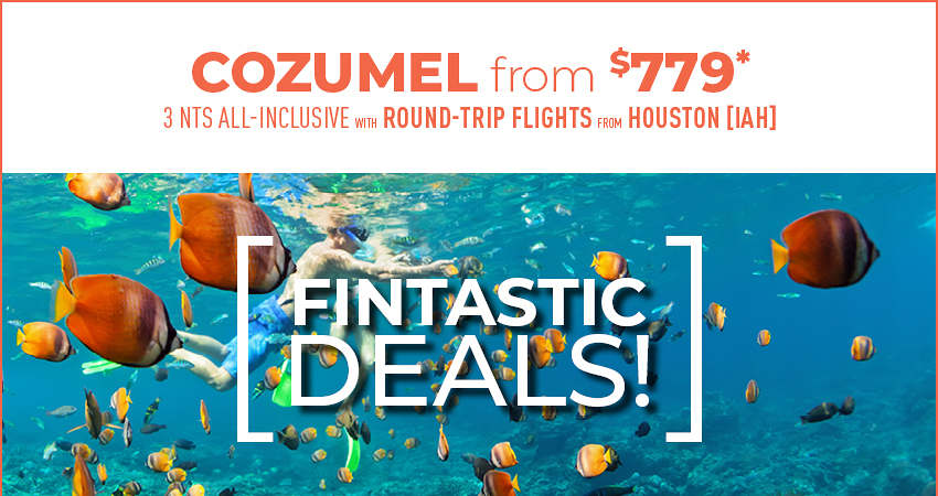 Houston to Cozumel Deals
