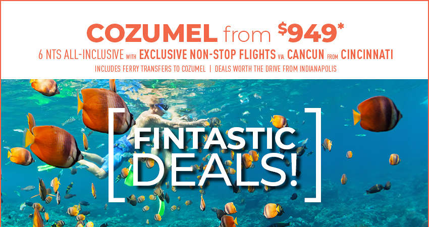 Indianapolis to Cozumel Deals