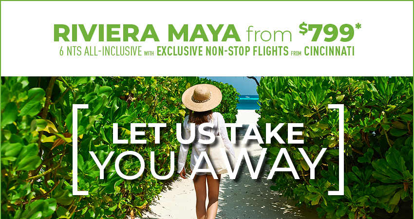Cincinnati to Riviera Maya Deals