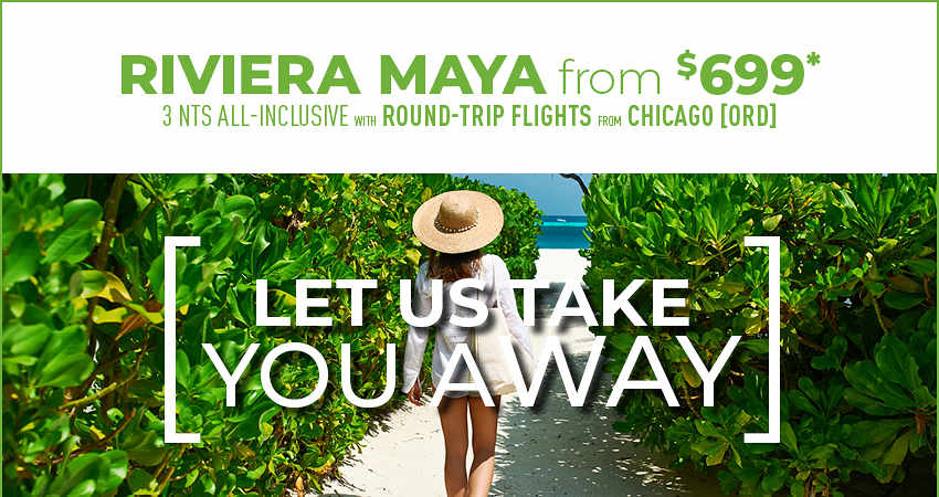 Chicago to Riviera Maya Deals