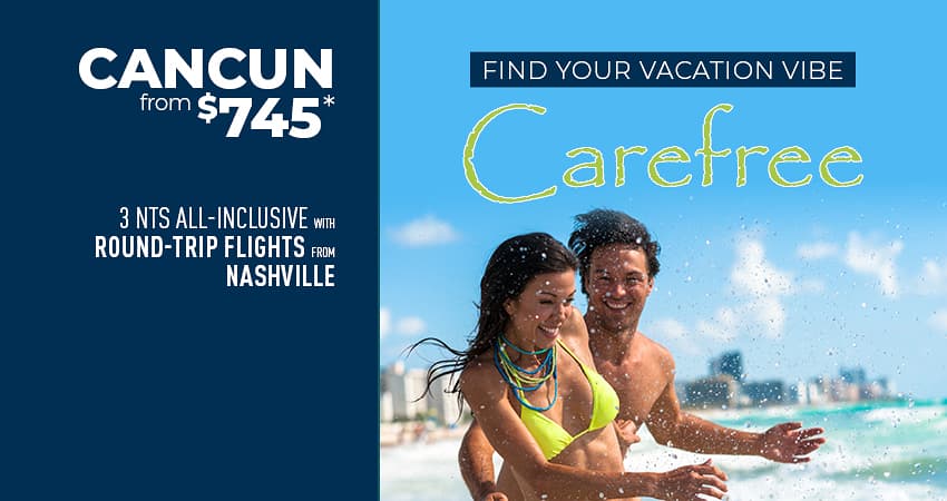 Nashville to Cancun Deals