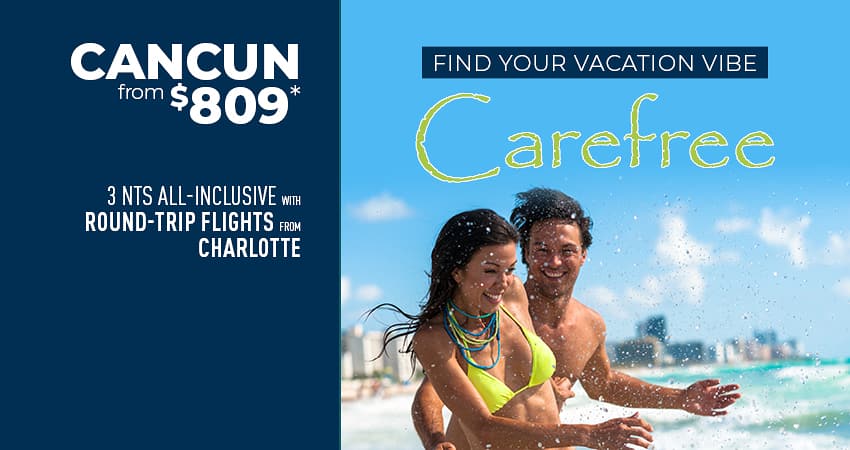 Charlotte to Cancun Deals