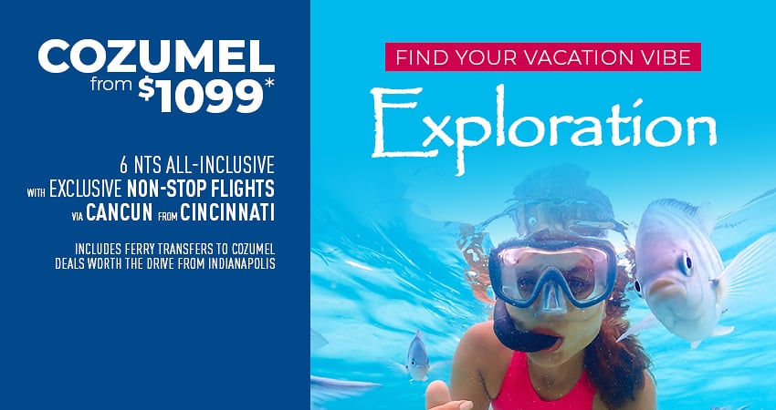 Indianapolis to Cozumel Deals