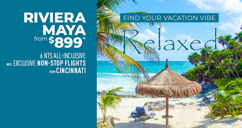 Cincinnati to Riviera Maya Deals