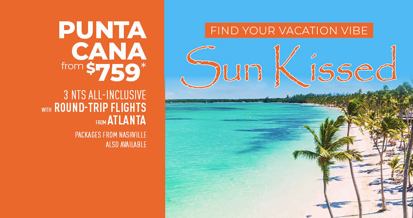 Atlanta or Nashville to Punta Cana Deals