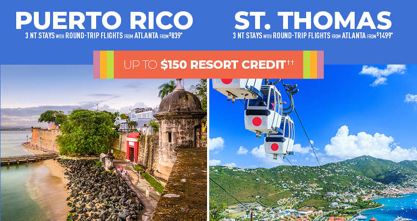Atlanta Caribbean Vacation Deals