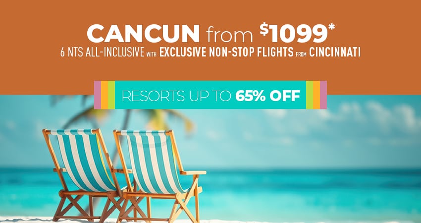 Cincinnati to Cancun Deals