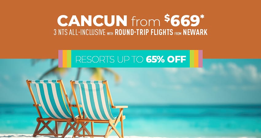 Newark to Cancun Deals