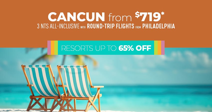 Philadelphia to Cancun Deals