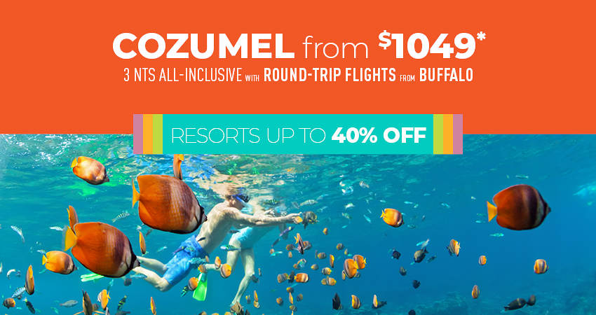 Buffalo to Cozumel Deals
