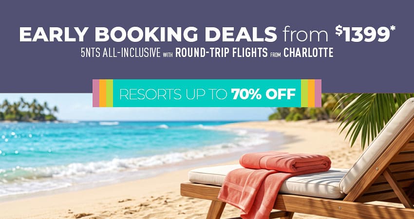 Charlotte Early Booking Deals