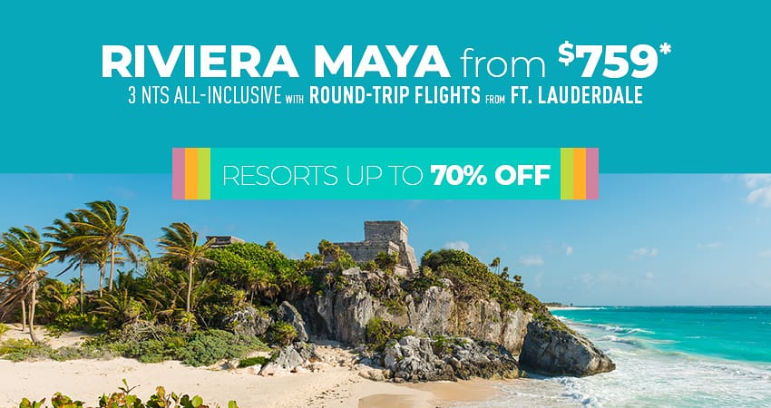 Ft. Lauderdale to Riviera Maya Deals