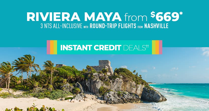 Nashville to Riviera Maya Deals