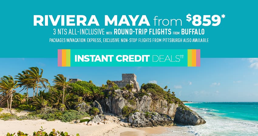 Buffalo to Riviera Maya Deals